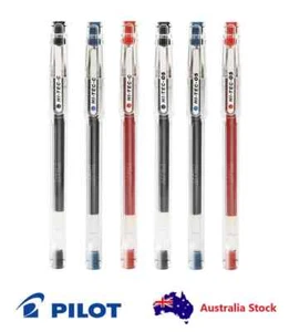 1/3/5 Pilot HITEC Hi Tec C Hi-Tec-C gel pen 0.4 mm / 0.5 mm Black/Red/Blue - Picture 1 of 8