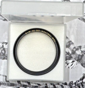 Used B+W 46mm 007 Neutral MRC Filter F-Pro 1X with case - Picture 1 of 3