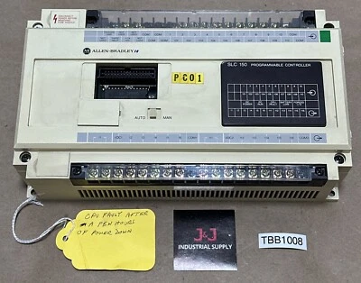 PARTS/REPAIR- Allen Bradley SLC 150 Processor Unit 1745-LP154 Ser A 250/125V Out - Image 1 of 4