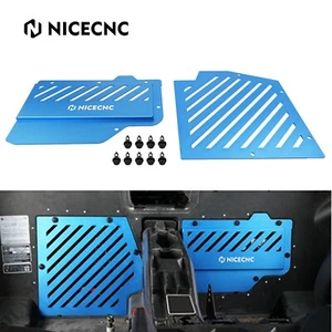 NICECNC Battery Cover Plate Protector For Can-Am Maverick X3 Max R RR 17-20 Blue - Picture 1 of 12
