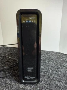 Modem câble ARRIS SURFboard SBG10 et routeur modem câble double bande AC1600 - Noir - Photo 1/12