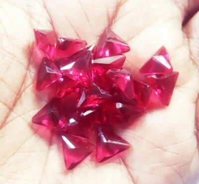 Transparent Brazilian Red Topaz 23.20 Ct/ 20 pcs Loose Gemstone With Free Gift - Image 1 of 4