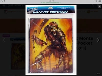 Portafolio Ultra Pro Magic Monte Death 9 de marzo (10 páginas) Foto 1 de 2