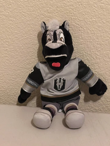 Henderson Silver Knight Hockey Mascot Lucky Plush Stuffed Animal Horse Cover