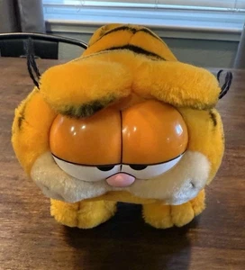 De colección Dakin 1981 Garfield Cat Peluche Naranja Tabby United Características Corea - Imagen 1 de 12