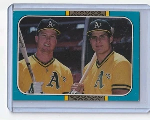 1987 Donruss Highlights - Mark McGwire, Jose Canseco #40 - Picture 1 of 2