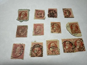 Belgio vecchio lotto usato su carta (lotto 24A file 50) - Foto 1 di 5