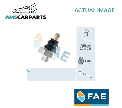 OIL PRESSURE SENSOR SWITCH 10250 FAE NEW OE REPLACEMENT - Image 1 of 4