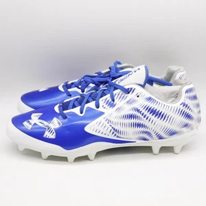 Botines Under Armour Nitro Clutch Fit Azul Blanco Talla 12 Nuevos - Imagen 1 de 7