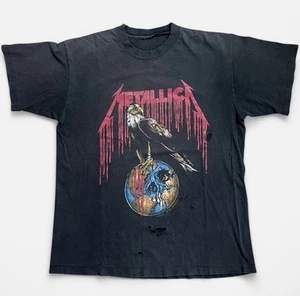 Vintage 1994 Metallica Pushead “No Where Else To Roam” US Summer Tour ‘94 XL - Picture 1 of 7