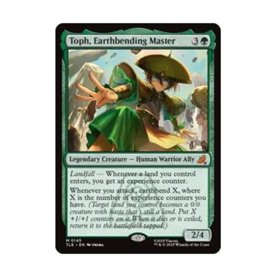 WOTC Avatar: The Last Airbender: Eternal-L  Toph, Earthbending Master (MR)  NM - Image 1 of 1