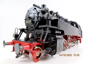 (1HPC04) ASTER  Spur 1  Dampflok BR 86 005 der DB, Echtdampf Live Steam - Picture 1 of 13