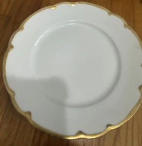 MZ Austria Goldrand Monogramm Salat 8,5 Zoll Teller 5er Set - Bild 1 von 3