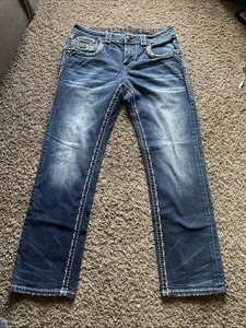 Herren Rock Revival Jeans "JASER" STRAIGHT 32 TOP - Bild 1 von 11