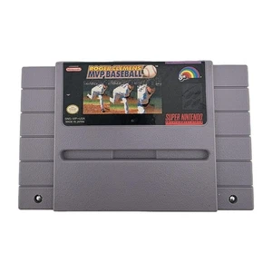 Roger Clemens Jugador Más Valioso Béisbol - Solo Carro de Juego - Super Nintendo Snes - Probado - Imagen 1 de 10