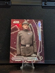 2024 Topps Chrome Star Wars Admiral Piett GE-6 Galactic Empire Card - Picture 1 of 2