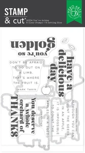 Hero Arts You're Golden Stamp & Cut Set from the I Pick You Collection  : Septem - Bild 1 von 6