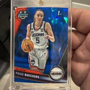 2024 Bowman U Chrome Sapphire Paige Bueckers 1st Bowman 🔥 UConn / Wings - Picture 1 of 4