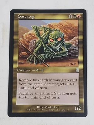 MTG Sarcatog (Odyssey/Gold/U) - BGM - Image 1 of 2