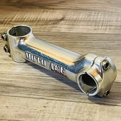 Salsa Moto Ace MTB Stem Aluminum 130 5 Degree 25.4 1 1/8 Polished - Image 1 of 4