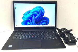 Fast Lenovo ThinkPad X1 Yoga i5-8250U 8GB Ram 256SSD Touchscreen Laptop UK - Picture 1 of 14