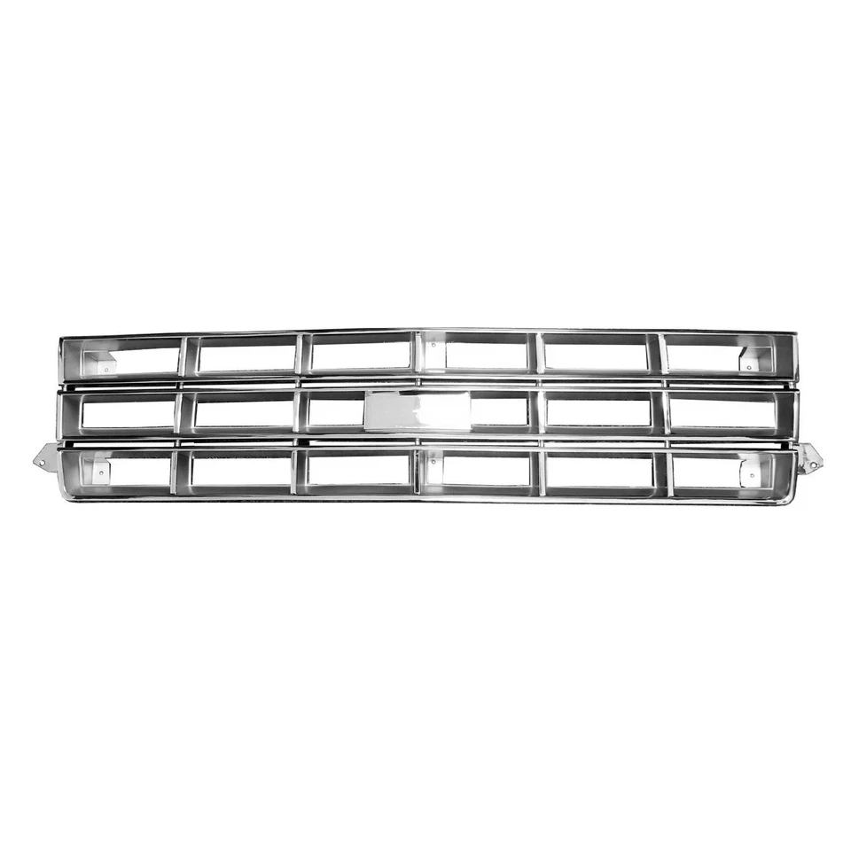New For Chevrolet S10 Blazer & Pickup 1983-1990 FrontGrille ChromeSilver Plastic Foto 1 de 1