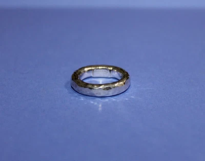 Raro Anillo Banda Martillado IPPOLITA Plata Esterlina FATTO A MANO Talla 6.5 [115GCM] Foto 1 de 4