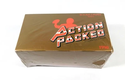 1990 Action Packed Football Rookie Update Series Box Sealed (24 Packs) - Image 1 of 2