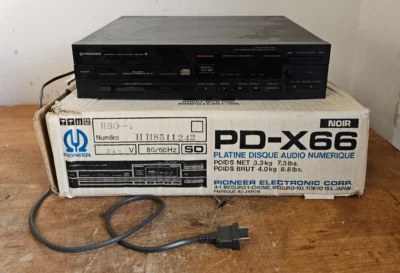 Pioneer PD-X66 Compact Disc CD Audio Player Good Cond Working Instructions Boxed - Image 1 of 4