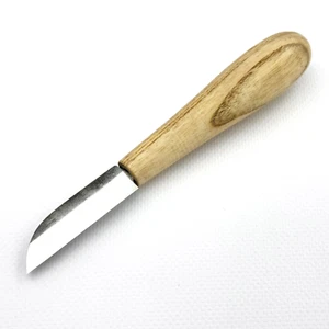 Handgeschmiedetes Holzschnitzmesser - Klinge aus 52100 Kohlenstoffstahl. Schnitzwerkzeug. - Bild 1 von 9