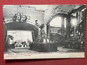 Cartolina - Torino - Prima Esposiz.Internaz. d'Arte Decorativa Moderna - 1902 - Picture 1 of 1