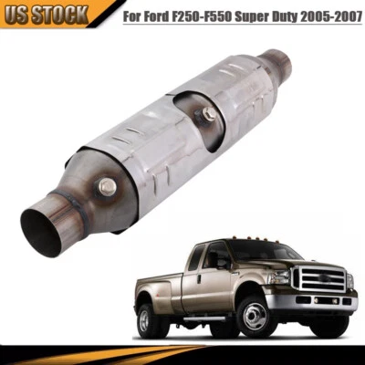 For Ford F250-F550 Super Duty 2005-2007 Three Way Catalytic Converter 5.4L 6.8L Foto 1 de 4
