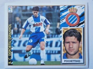 POCHETTINO  ( RCD ESPANYOL )  ED. ESTE 1997/98  . PANINI - Picture 1 of 2