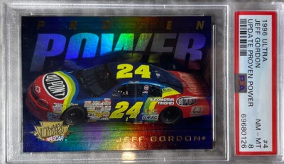 1996 Fleer Ultra Nascar Hobby Auto Racing Jeff Gordon Power PSA POP 1 of 1 🔥👀 - Image 1 of 4