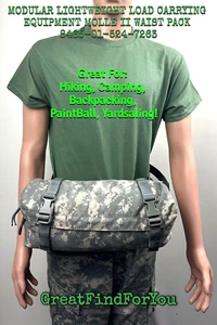 EQUIPO DE TRANSPORTE DE CARGA LIGERO MODULAR PAQUETE CINTURA MOLLE II 8465-01-524-7263 - Imagen 1 de 9