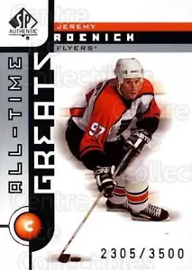 2001-02 SP Authentic #105 Jeremy Roenick - Picture 1 of 1