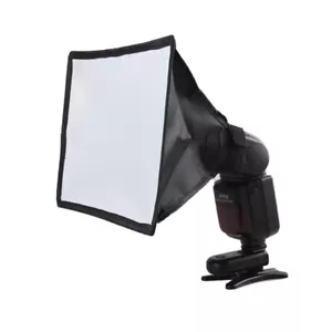 15*17cm Universal Flash Lamp Soft Box Mini Diffuser flash diffuser godox softbox - Picture 1 of 2