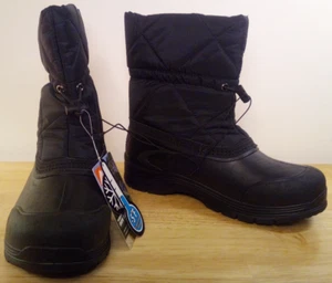 NUEVO CON ETIQUETAS Botas de Nieve Ozark Trail Para Mujer Invierno Edredón Negras Talla 6 - Imagen 1 de 9