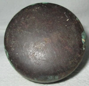 ANTIQUE RESTORATION WOOD WOODEN DOOR KNOB HARDWARE - Bild 1 von 4