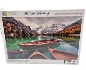 Anvici Autumn Morning Puzzle Braies Lake Dolomites Italy 1000 Pc New - Picture 1 of 9