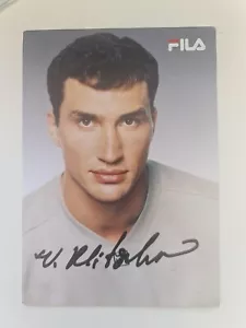 Dr. Wladimir Klitschko Autogramm Signiert Original Autograph Signed - Bild 1 von 2
