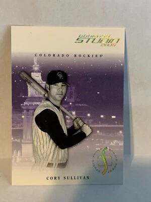 2005 Studio Proofs Gold #98 Cory Sullivan - Serial #'d/25 - Image 1 of 2