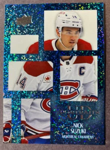 2024-25 UD Portraits Speckled #P57 Nick Suzuki Montreal Canadiens - Picture 1 of 1