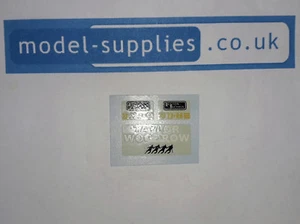 Matchbox Major M4 Ruston Bucyrus Taylor Woodrow Reproduction Transfer Set - Picture 1 of 1