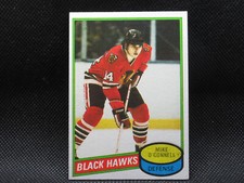 1980 Topps #61 Mike O'Connell Chicago Blackhawks  Hockey card