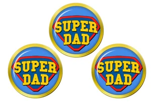 Super Dad Golf Ball Markers - Picture 1 of 4