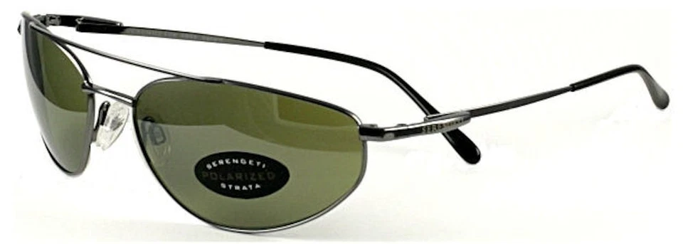 Serengeti Sangro 6999 Gunmetal Polarized 555nm Sunglasses 6999 - Imagem 1 de 1