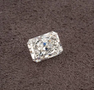 1.72 Ct RADIANT Cut 6x8 F Color VS1 Clarity Certified Lab Grown CVD Diamond - Picture 1 of 8