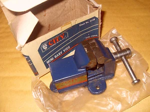 City Mini Baby Vice - 1" Jaw Width - Opens To 1 1/8" - As Photo - Picture 1 of 1