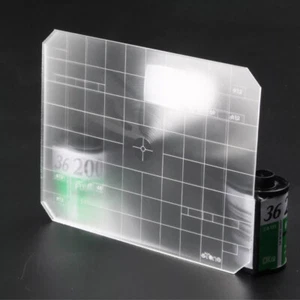 Geschliffenes Glas Fresnel Fokussierscheibe ultrahell Toyo Wista Reiter Linhof 4x5 - Bild 1 von 14